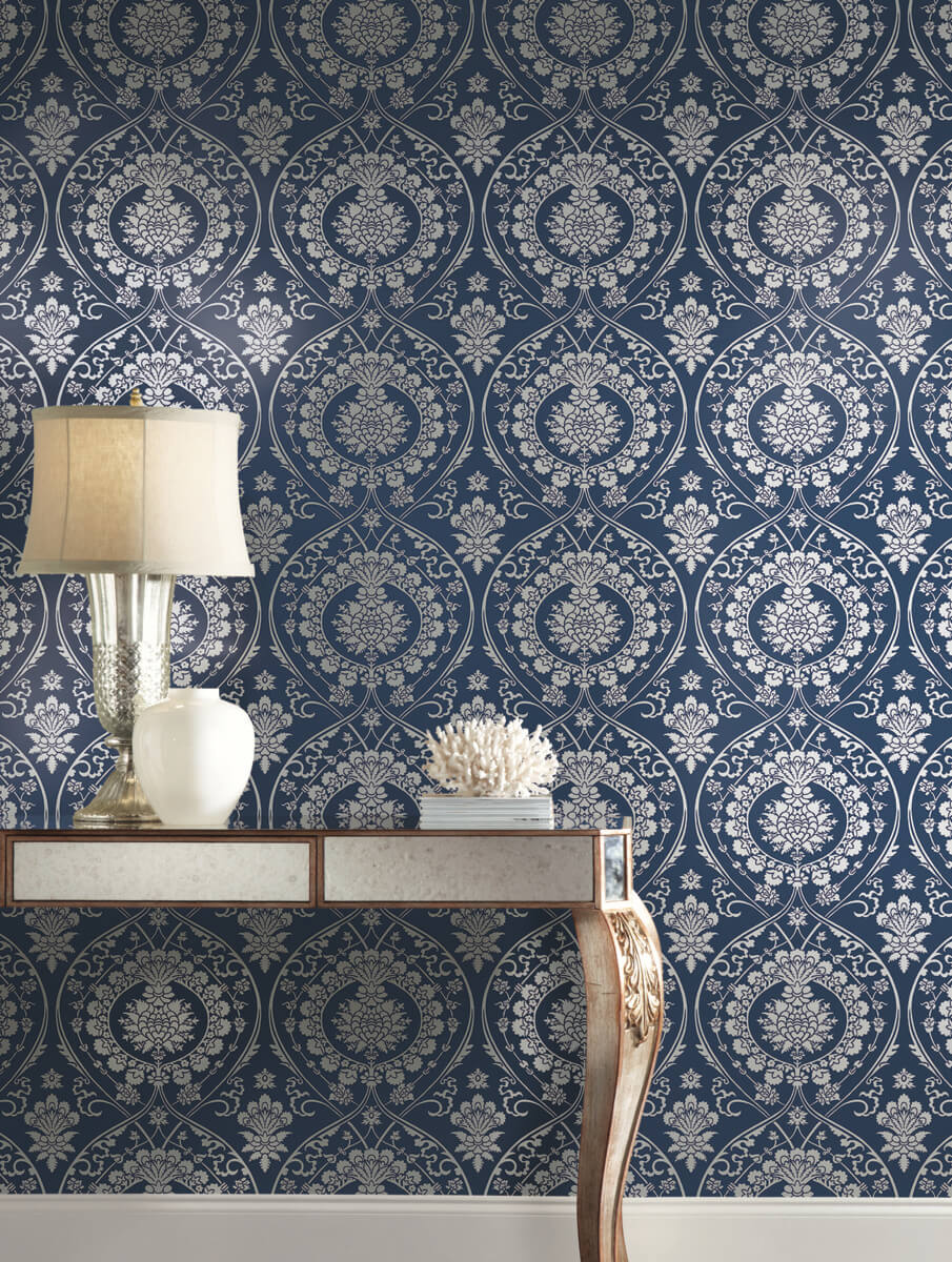Imperial Damask Wallpaper