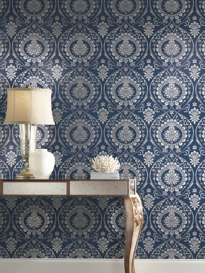Imperial Damask Wallpaper