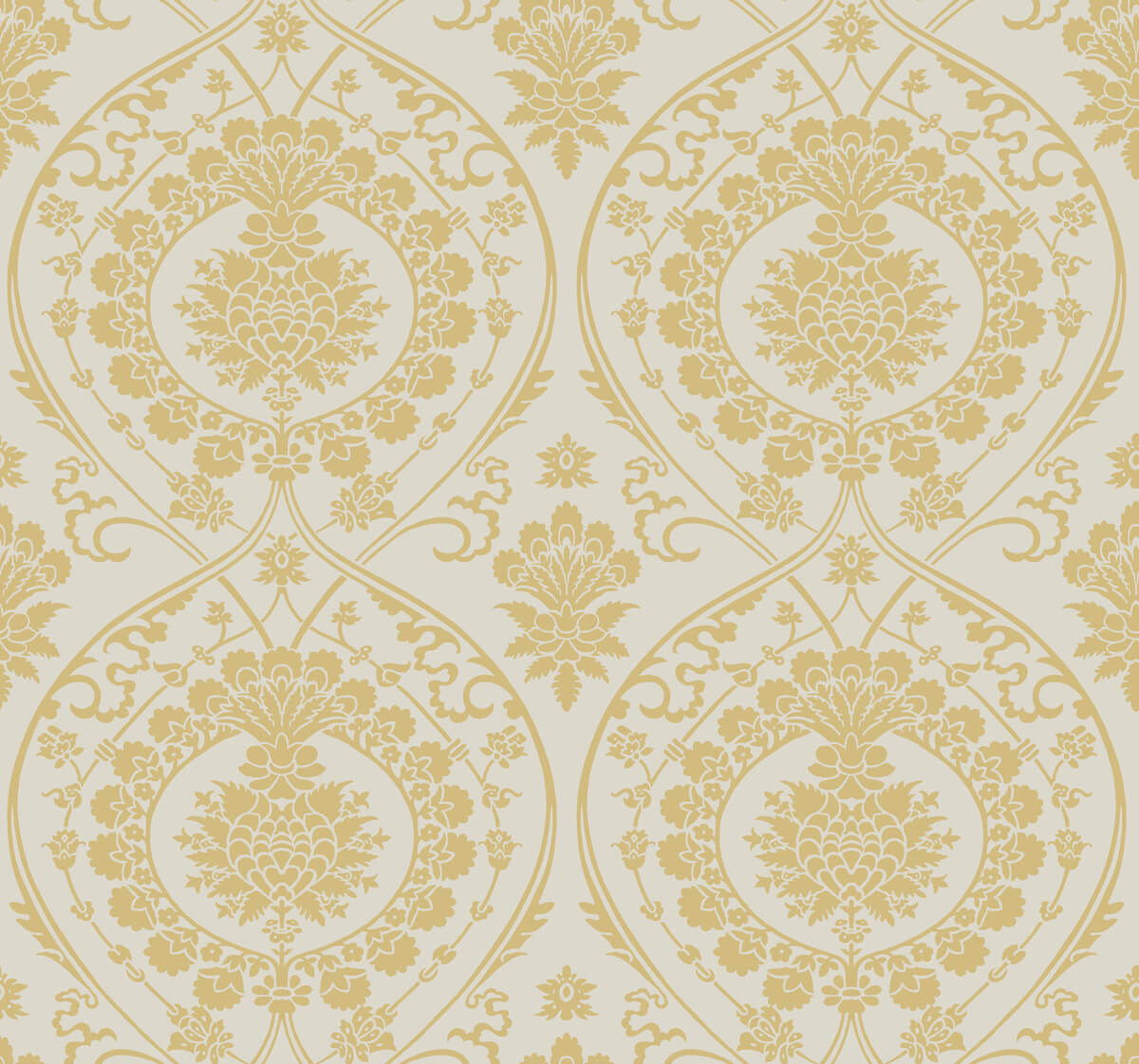 Imperial Damask Wallpaper