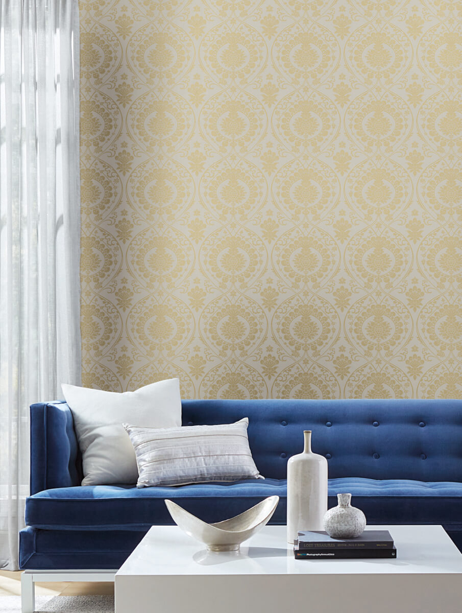Imperial Damask Wallpaper