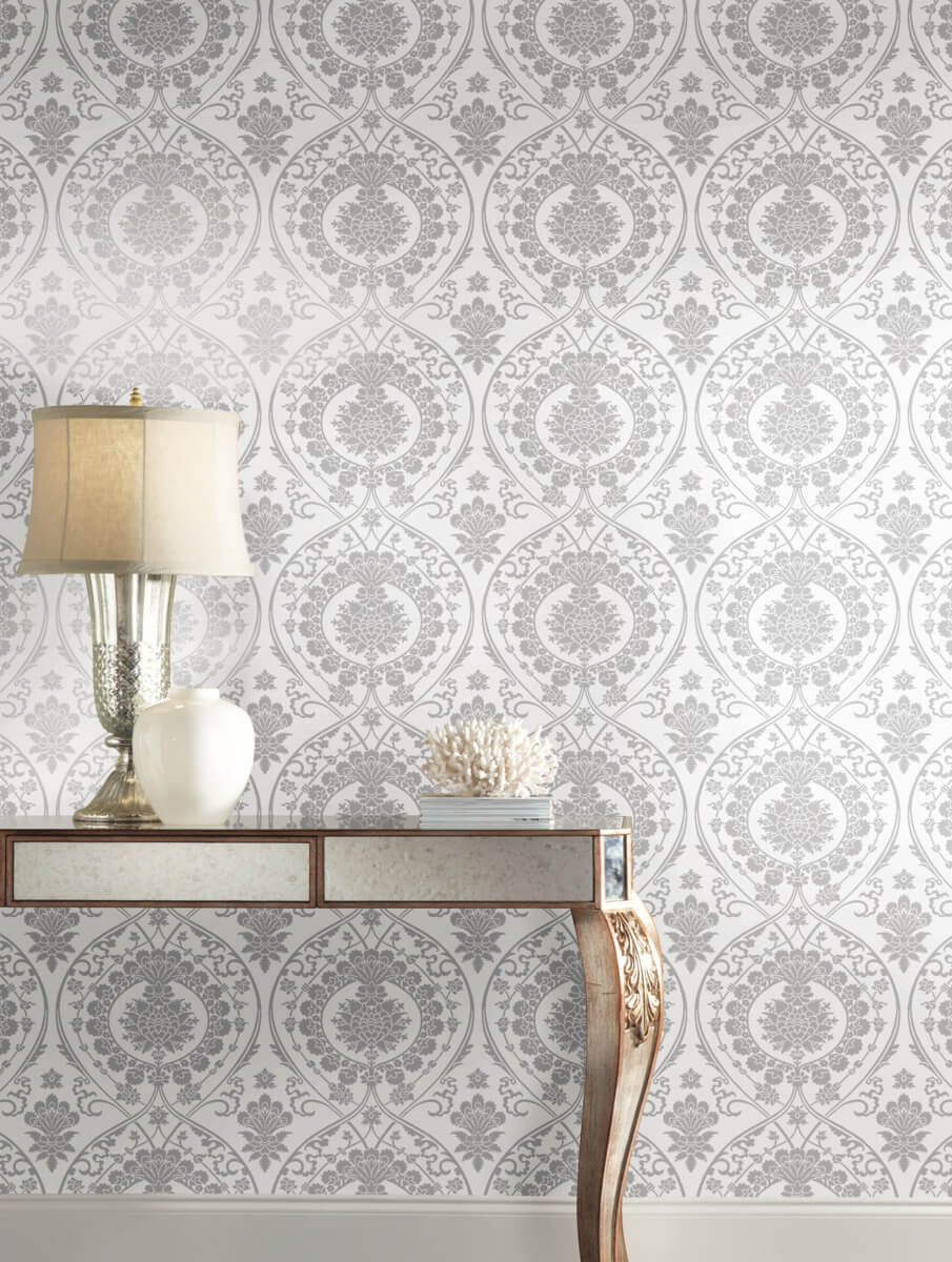 Imperial Damask Wallpaper