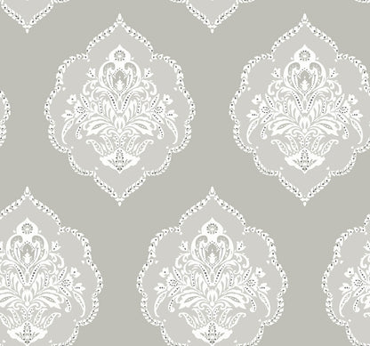 Signet Medallion Wallpaper