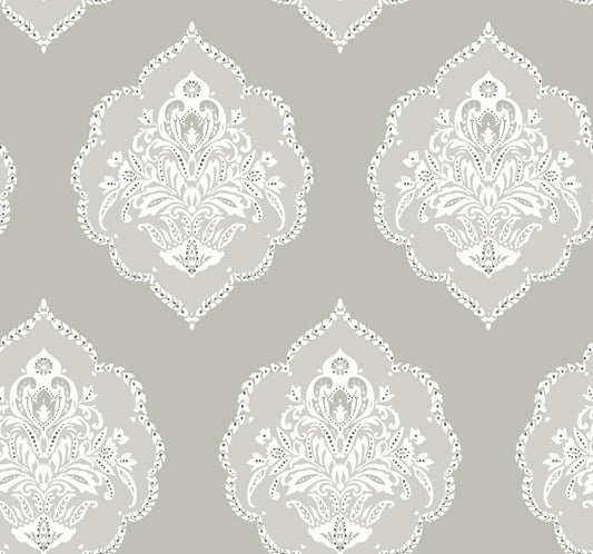 Signet Medallion Wallpaper
