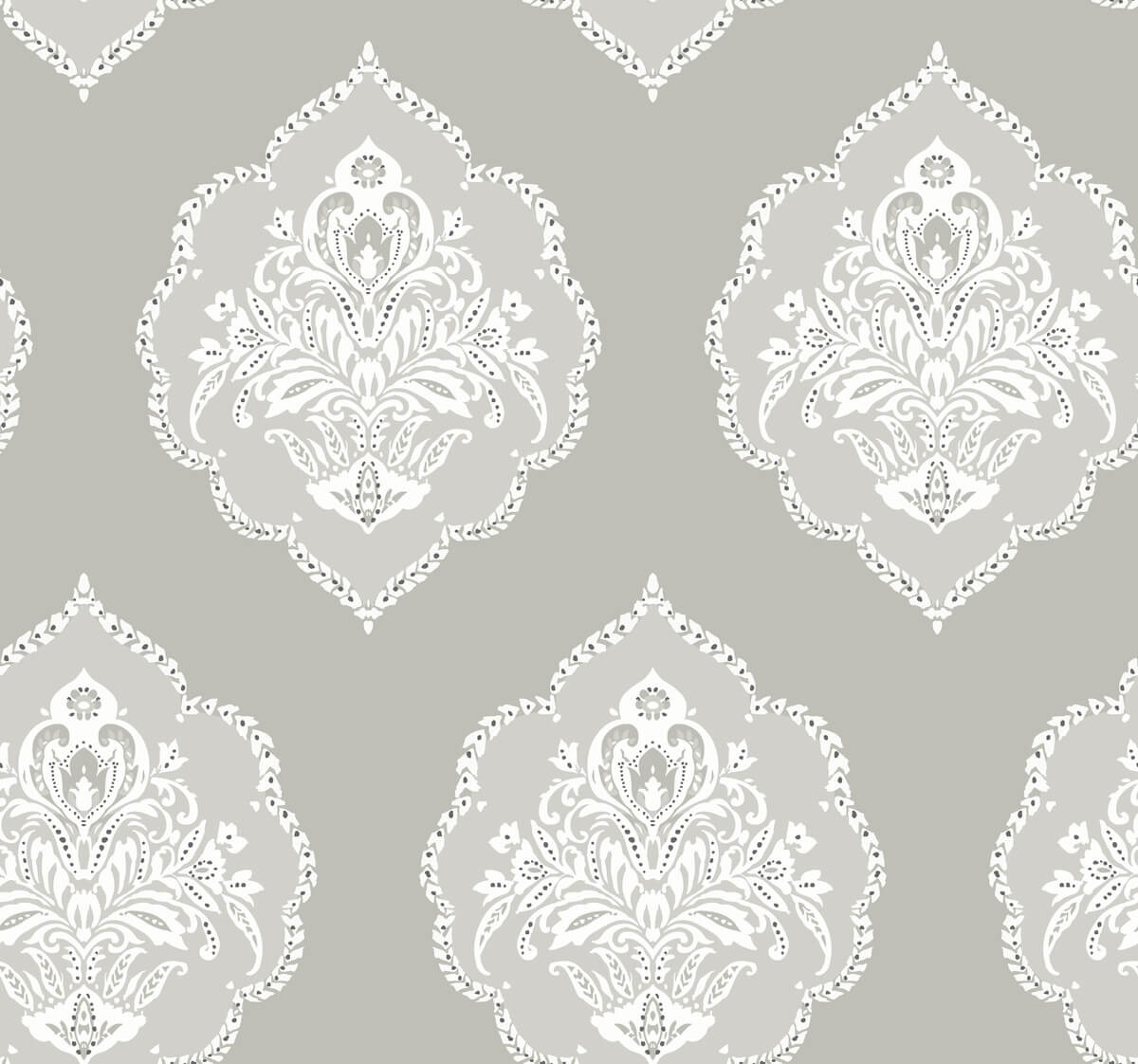 Signet Medallion Wallpaper