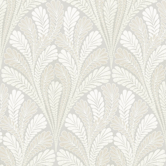Shell Damask Wallpaper