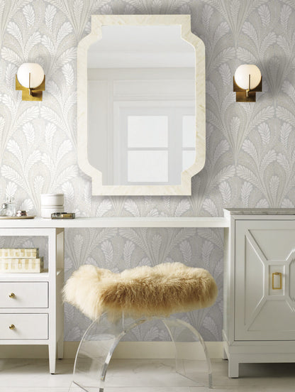 Shell Damask Wallpaper