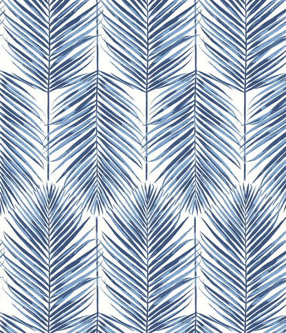 Seabrook DuPont Paradise Palm High Performance Wallpaper - Coastal Blue