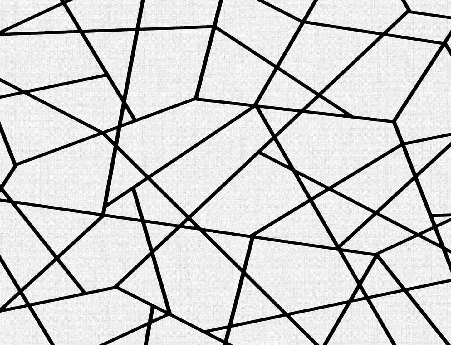 Seabrook DuPont Quartz Geo High Performance Wallpaper - Midnight Black