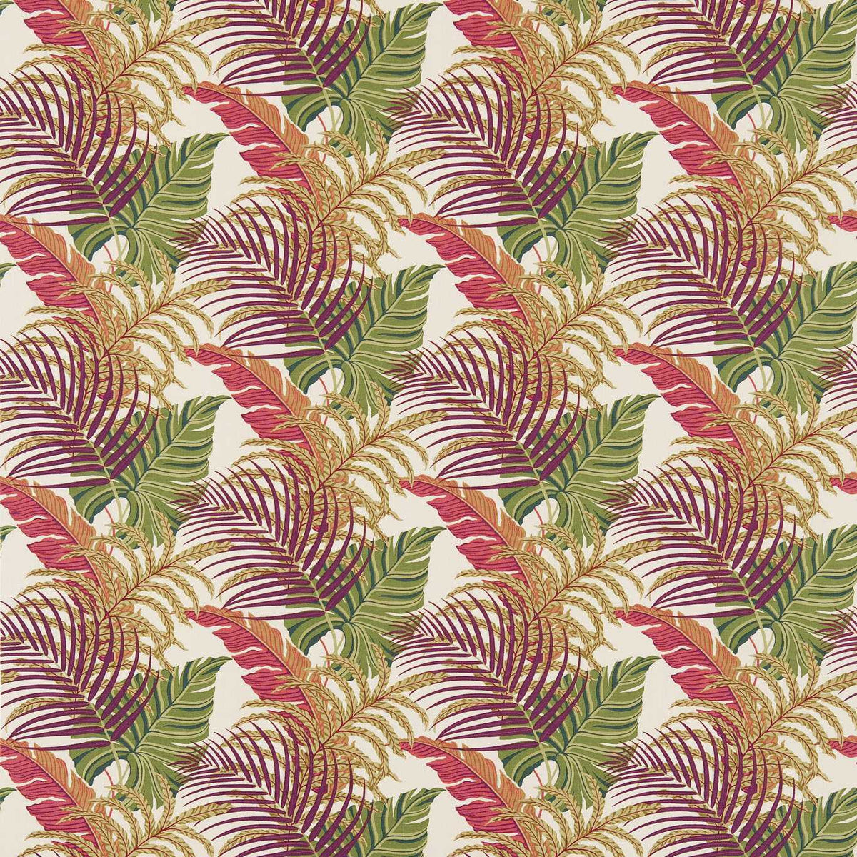 Manila Mulberry/Sand fabric by Sanderson