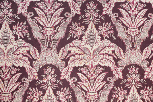 Dabke Fabric by Alice Sergeant in Pinot