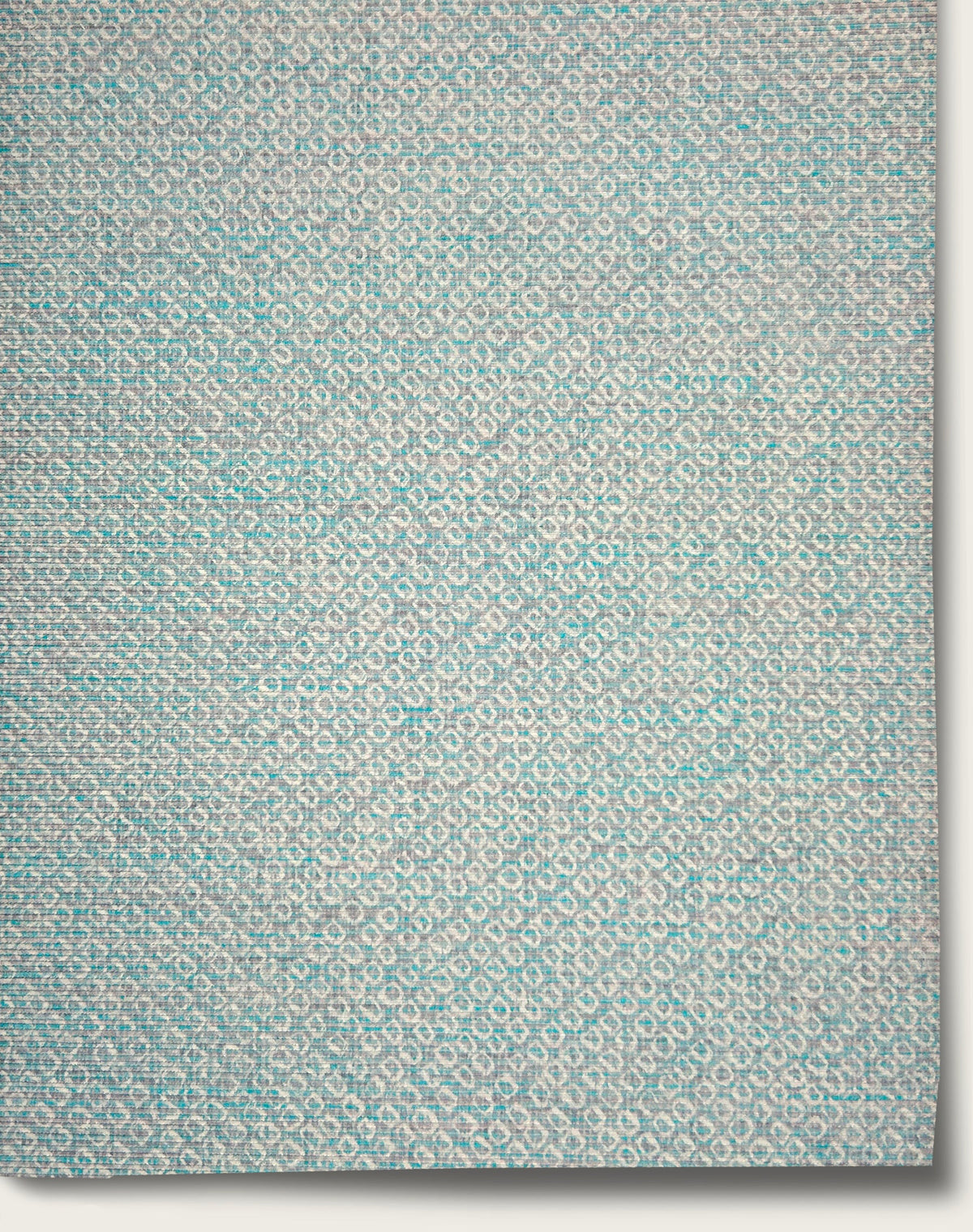 Dappled Wallpaper by Aux Abris in Starling Teal