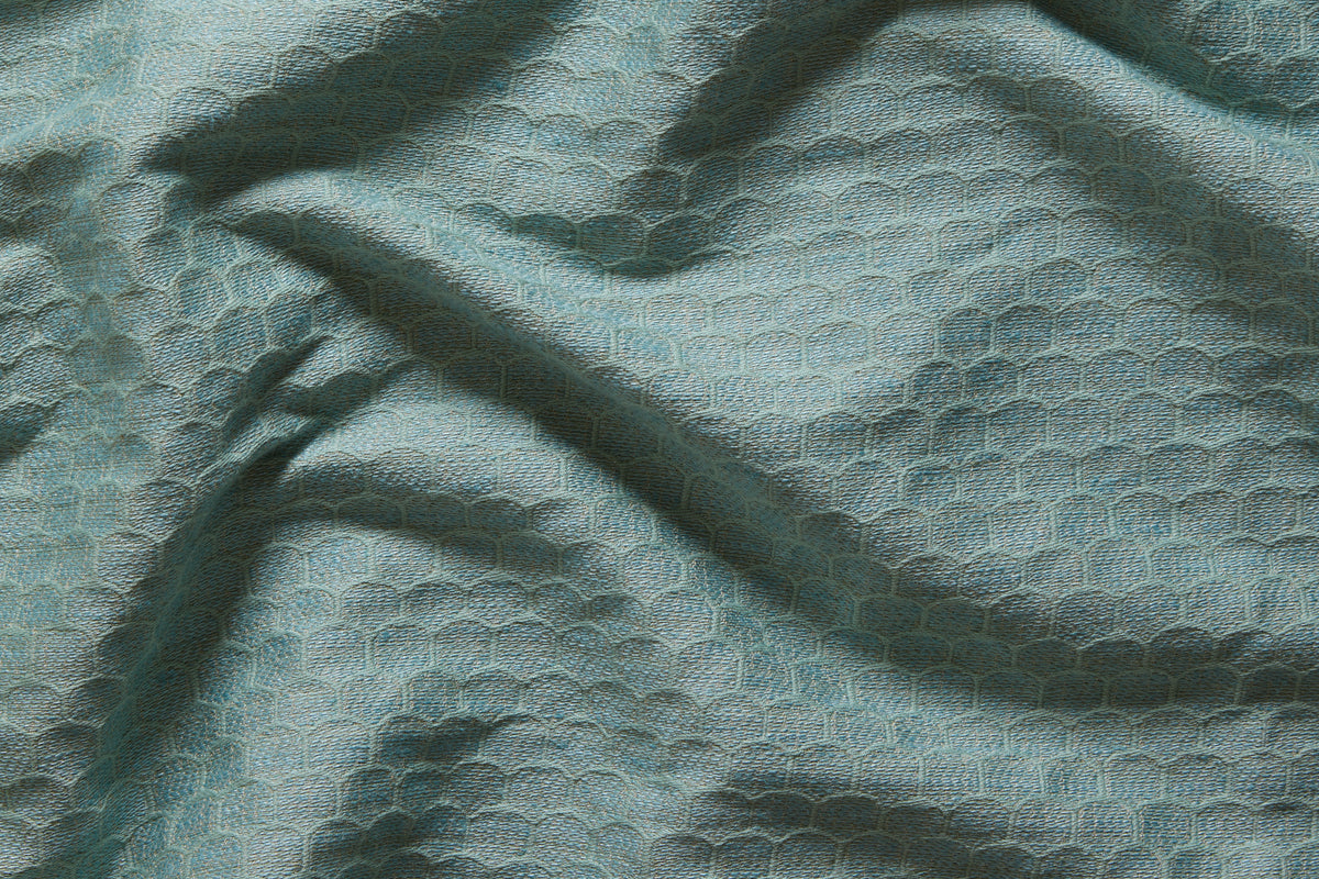 Honeycomb Fabric by Flora Soames in Skye