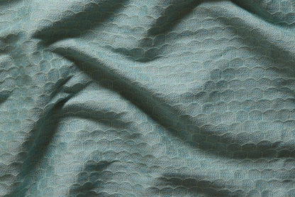 Honeycomb Fabric by Flora Soames in Skye