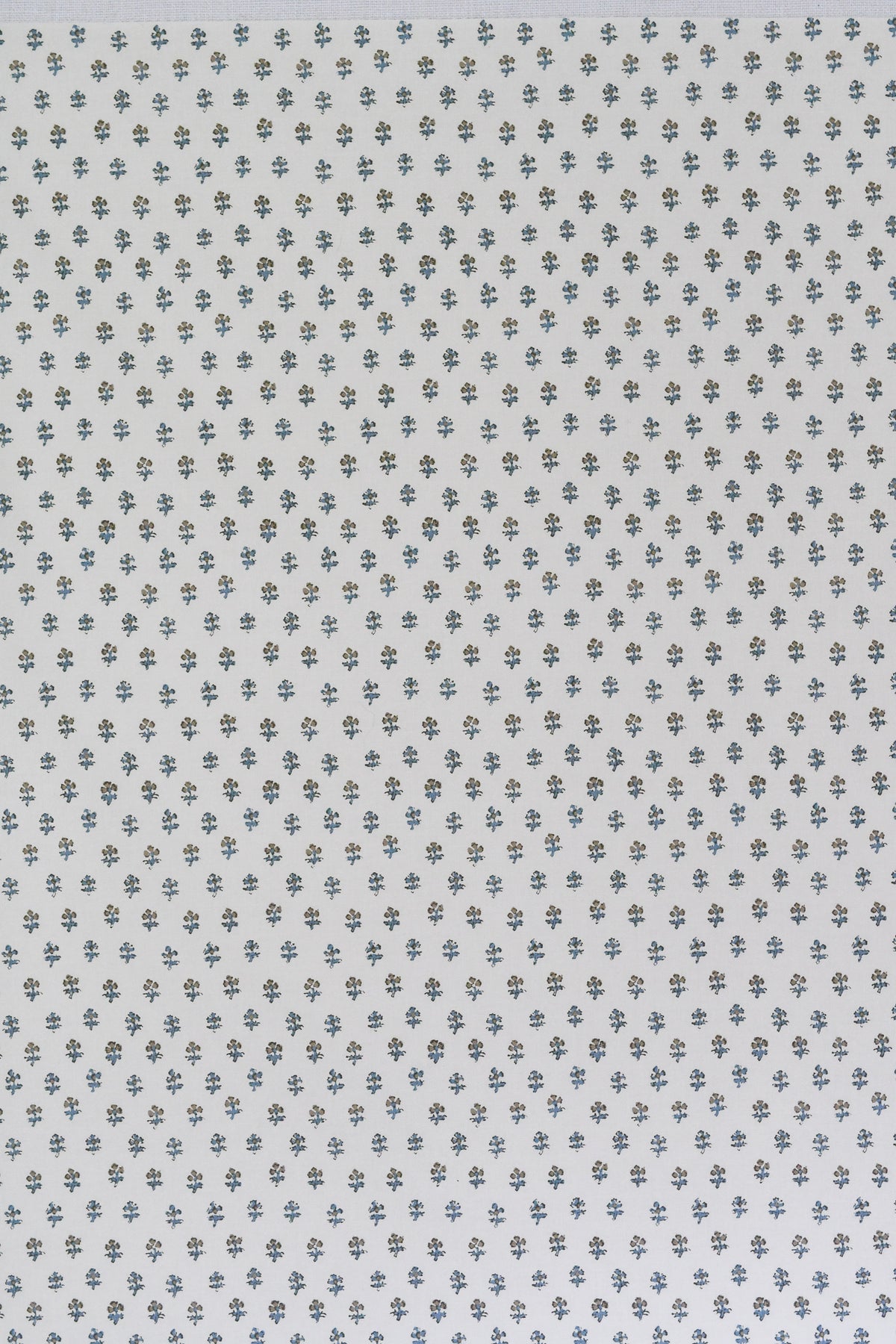 Ditzy Fabric by Titley & Marr in Aqua & Beige
