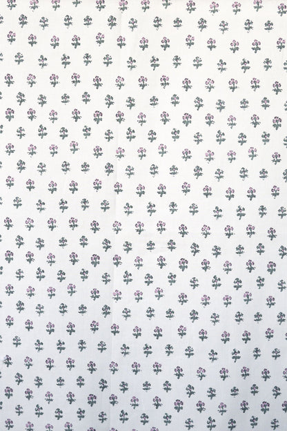 Ditzy Fabric by Titley & Marr in Sage & Amethyst