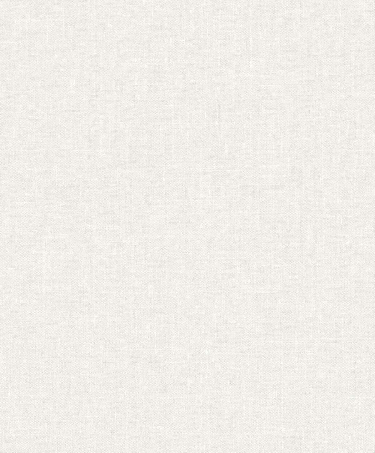 Seabrook White Heron Abington Faux Linen Wallpaper - Cotton