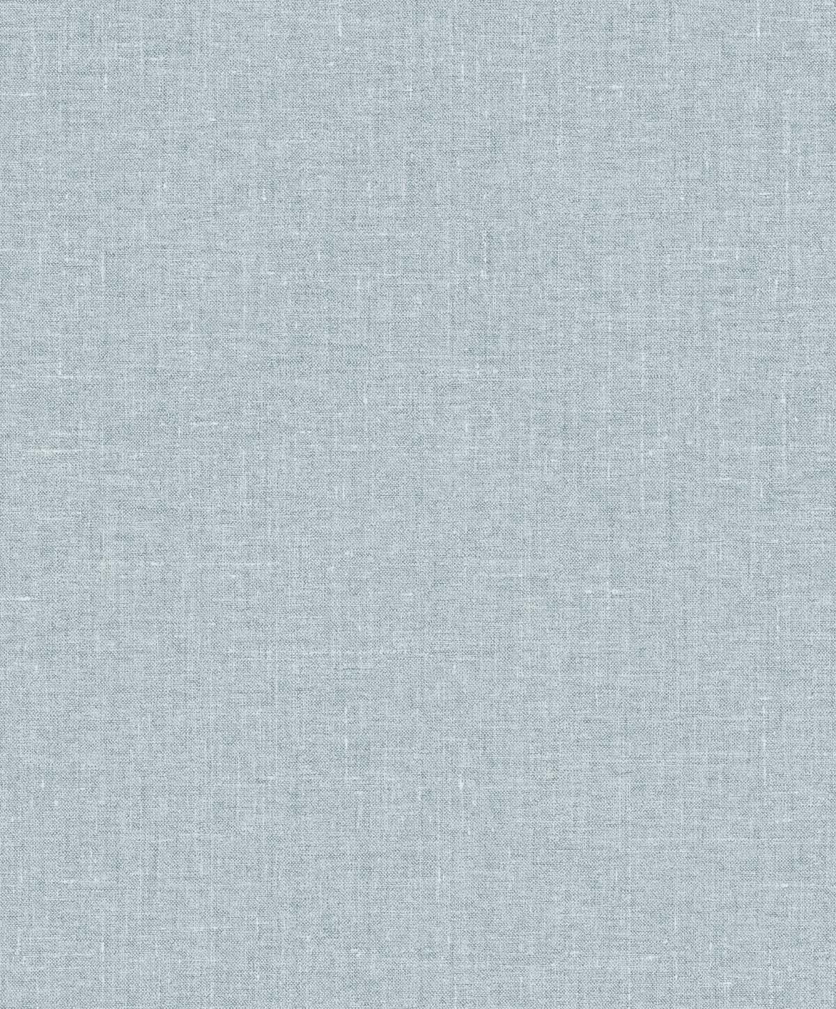 Seabrook White Heron Abington Faux Linen Wallpaper - Denim Wash