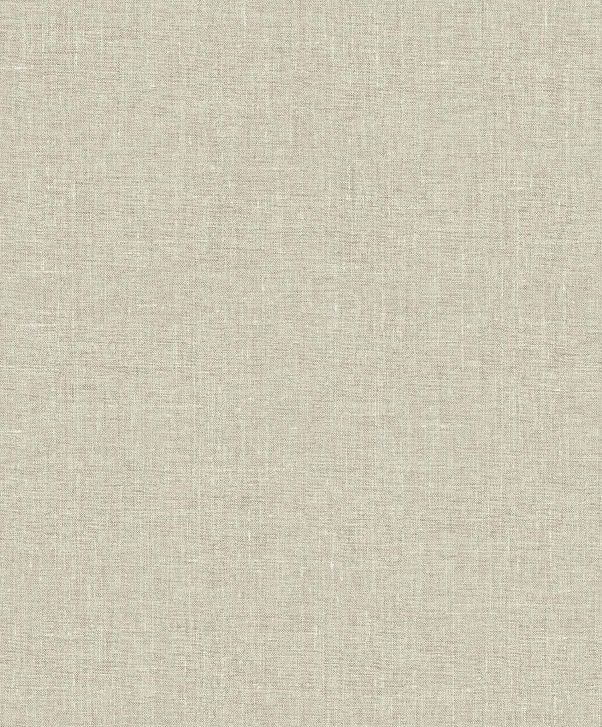 Seabrook White Heron Abington Faux Linen Wallpaper - Ocean Sand