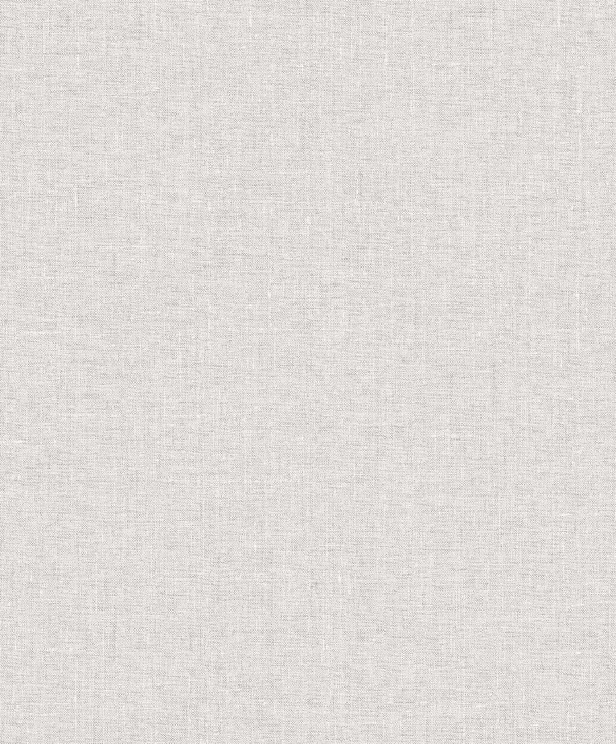 Seabrook White Heron Abington Faux Linen Wallpaper - Modern Grey