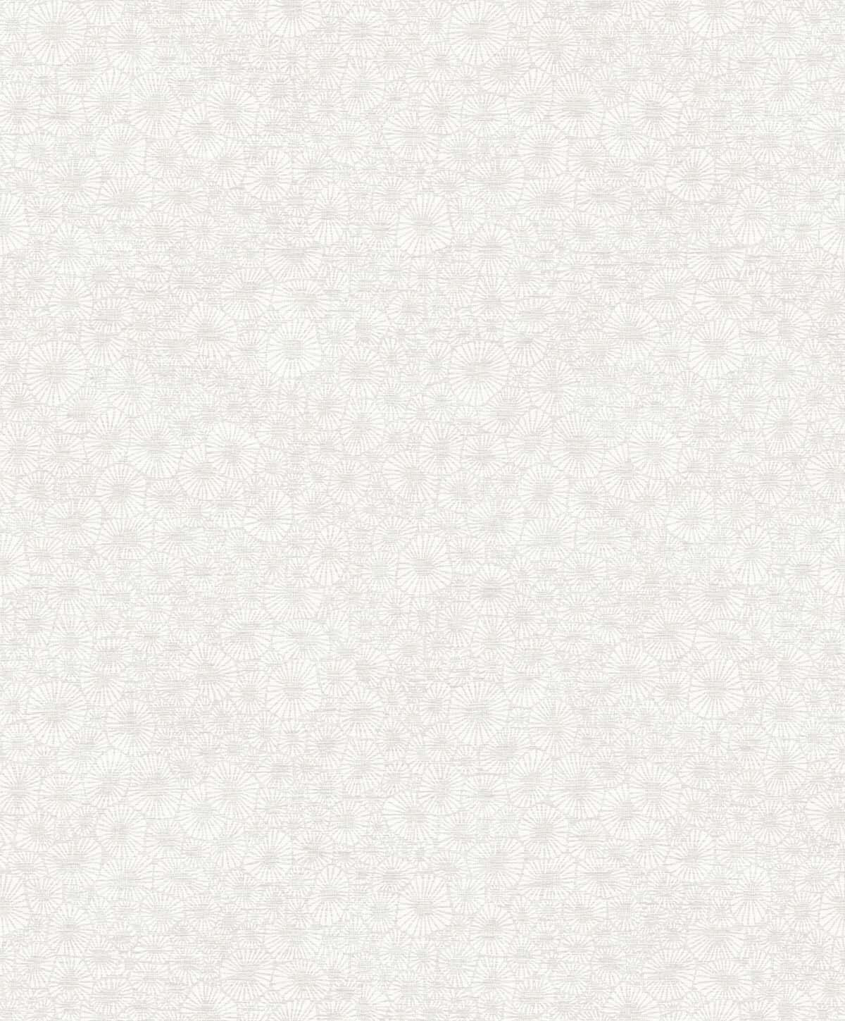 Seabrook White Heron Windham Shells Wallpaper - Pure Pearl
