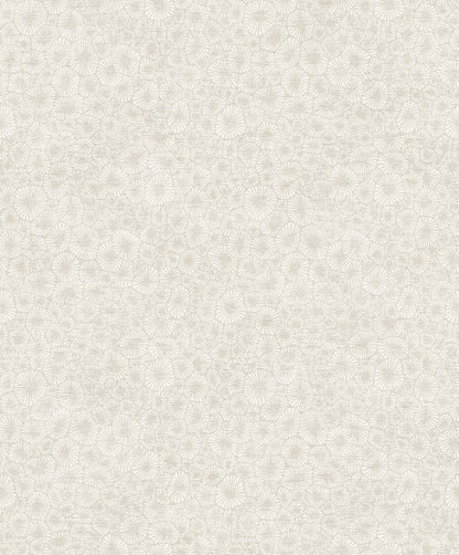 Seabrook White Heron Windham Shells Wallpaper - South Sea Pearl