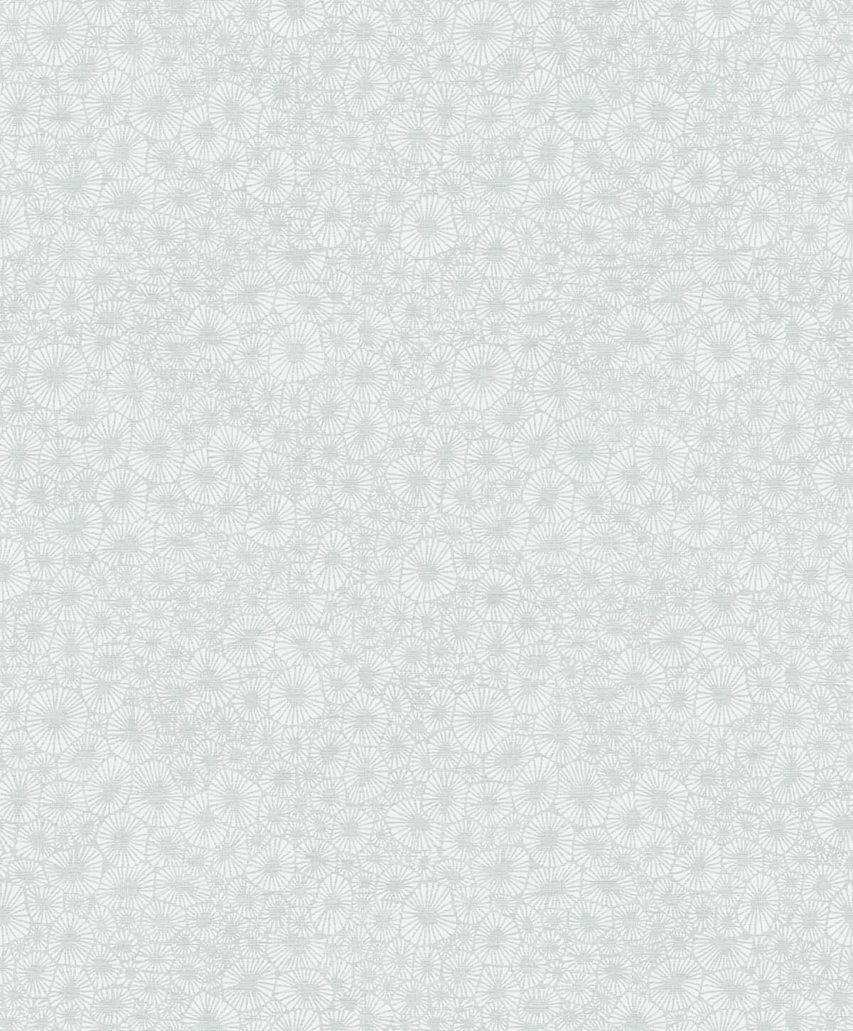 Seabrook White Heron Windham Shells Wallpaper - Grey Pearl