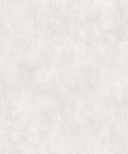 Seabrook White Heron Claire Faux Suede Wallpaper - Cool Pearl