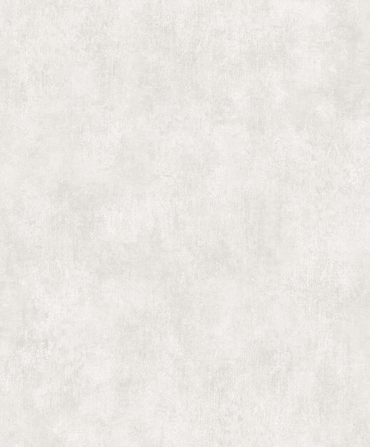Seabrook White Heron Claire Faux Suede Wallpaper - Cool Pearl
