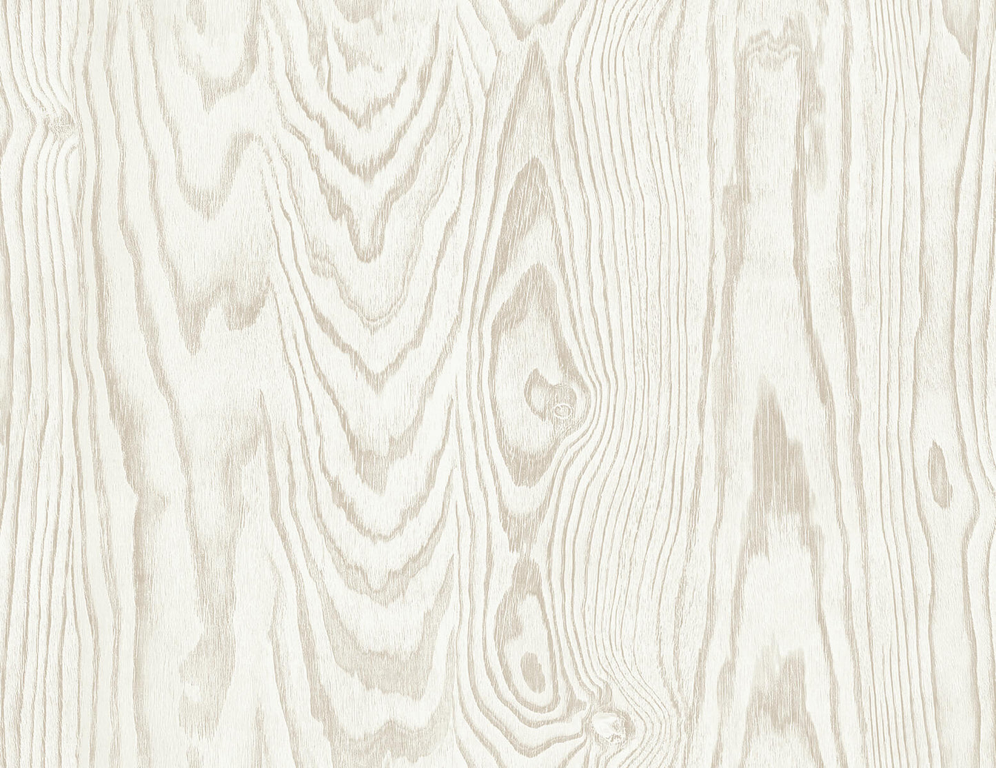 Seabrook White Heron Kyoto Faux Woodgrain Wallpaper - Scandi Wood