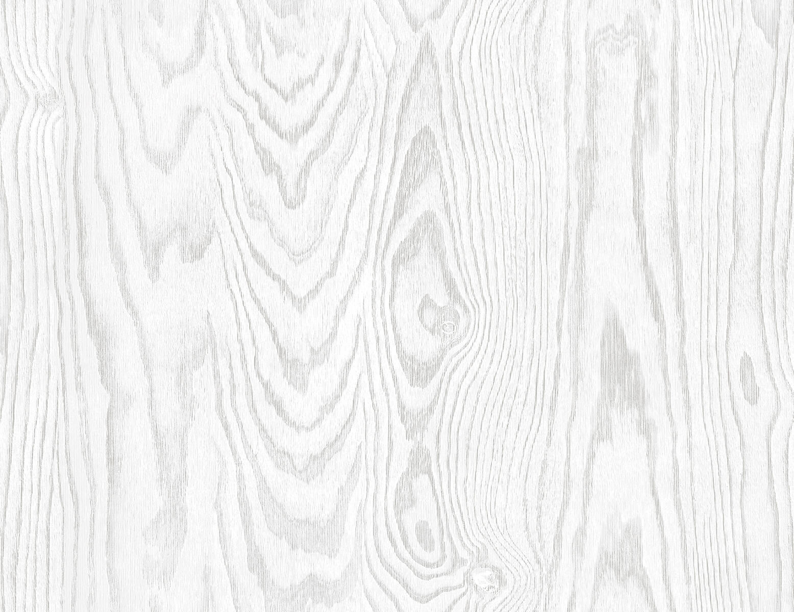 Seabrook White Heron Kyoto Faux Woodgrain Wallpaper - Modern Wash