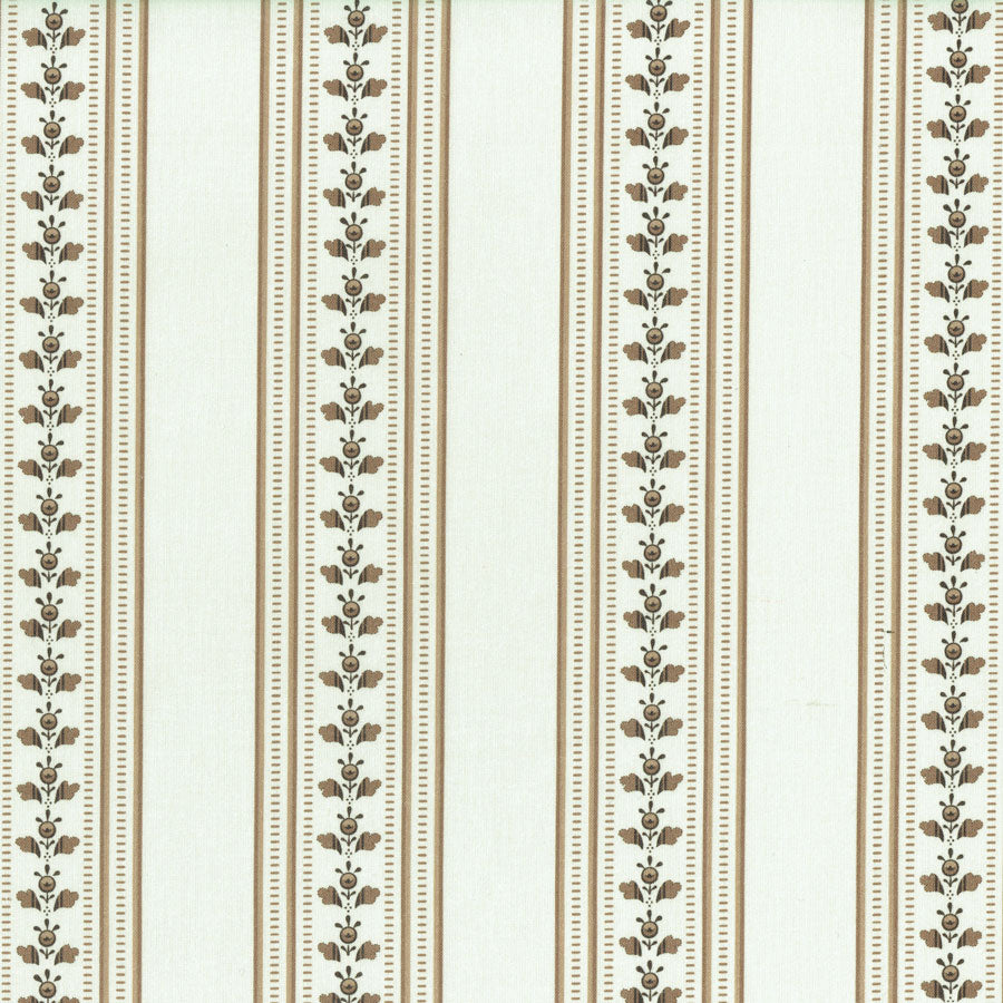 Eastern Stripe Fabric by Titley & Marr in Nutmeg