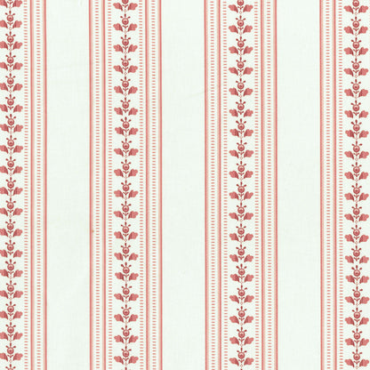 Eastern Stripe Fabric by Titley & Marr in Coral