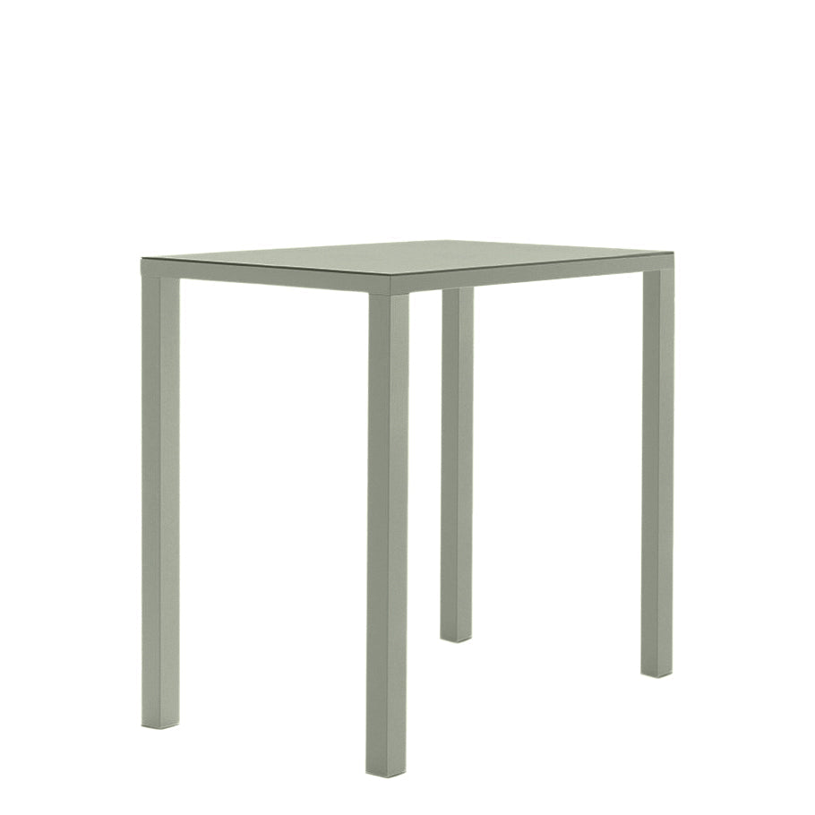Easy Bar Table Square 90 by JANUS et Cie in Green Tea