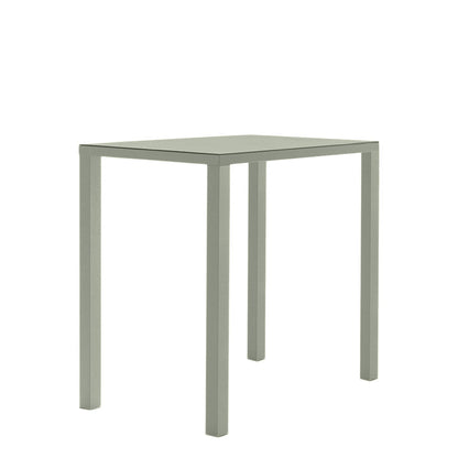 Easy Bar Table Square 90 by JANUS et Cie in Green Tea