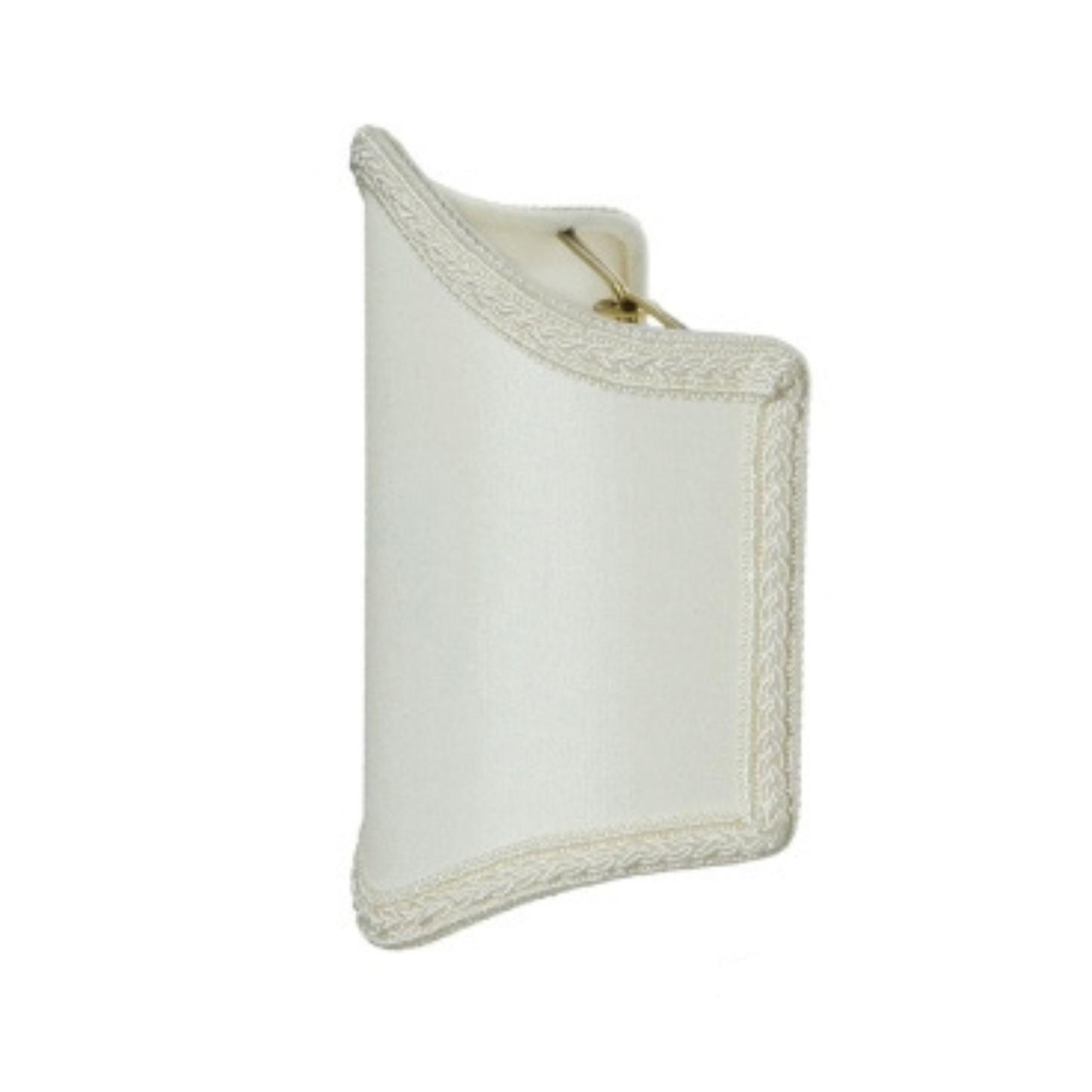 100% Pure Silk, Eggshell Color Shield Shade