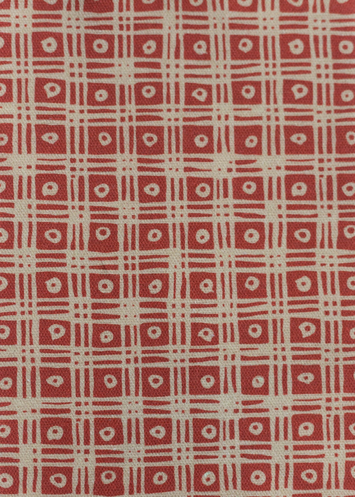 Eleco Fabric by Titley & Marr in Terracotta