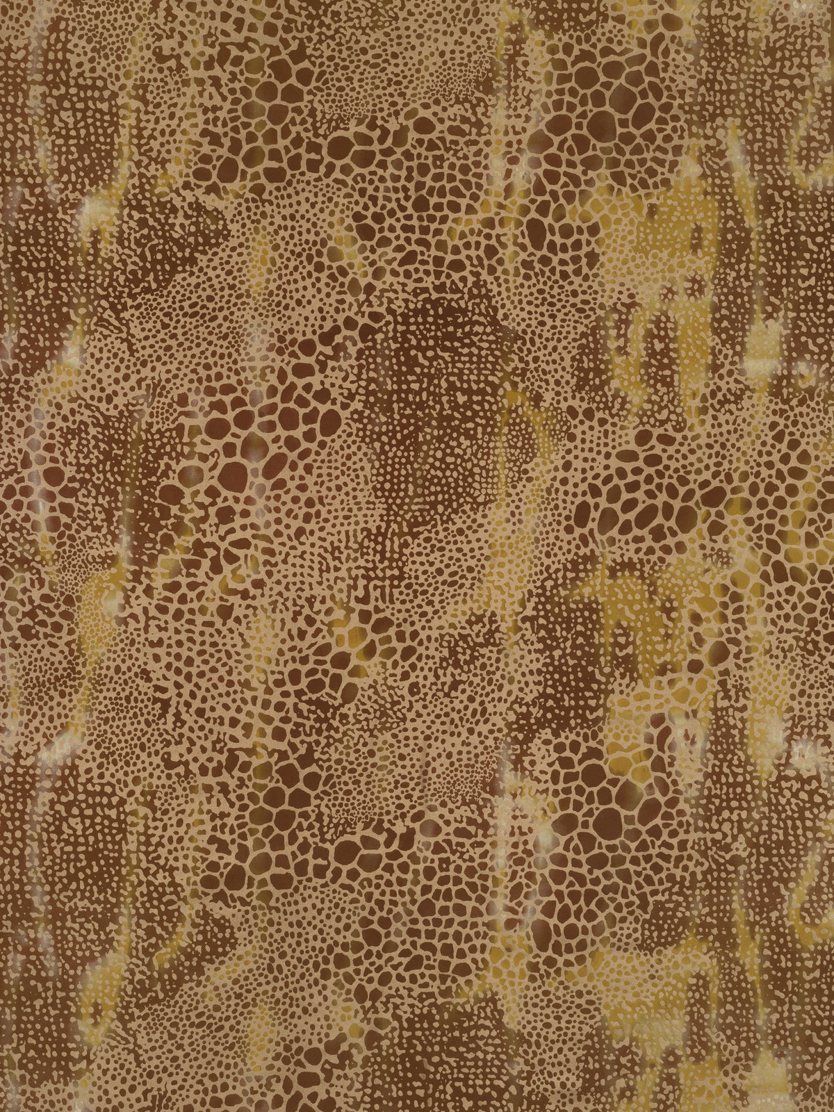 Eledone Raw Umber & silvery gold texture
