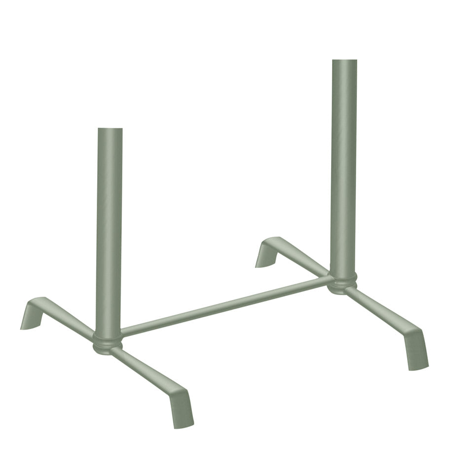 Elica Dining Table Base Rectangle by JANUS et Cie in Green Tea