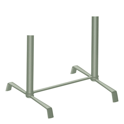 Elica Dining Table Base Rectangle by JANUS et Cie in Green Tea