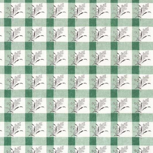 En Herbe Fabric by Décors Barbares in Green