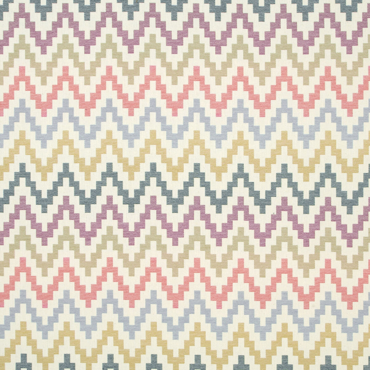 Klaudia Outdoor Indigo/Cranberry fabric by Clarke & Clarke