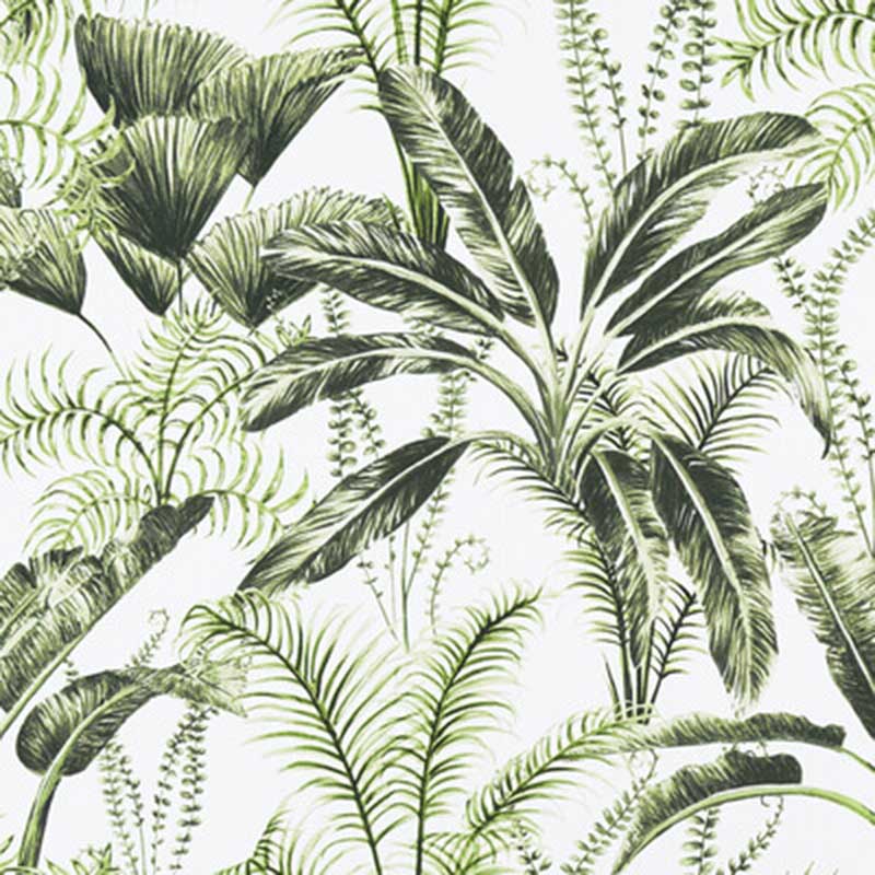 Majorelle Outdoor Ivory fabric by Clarke & Clarke