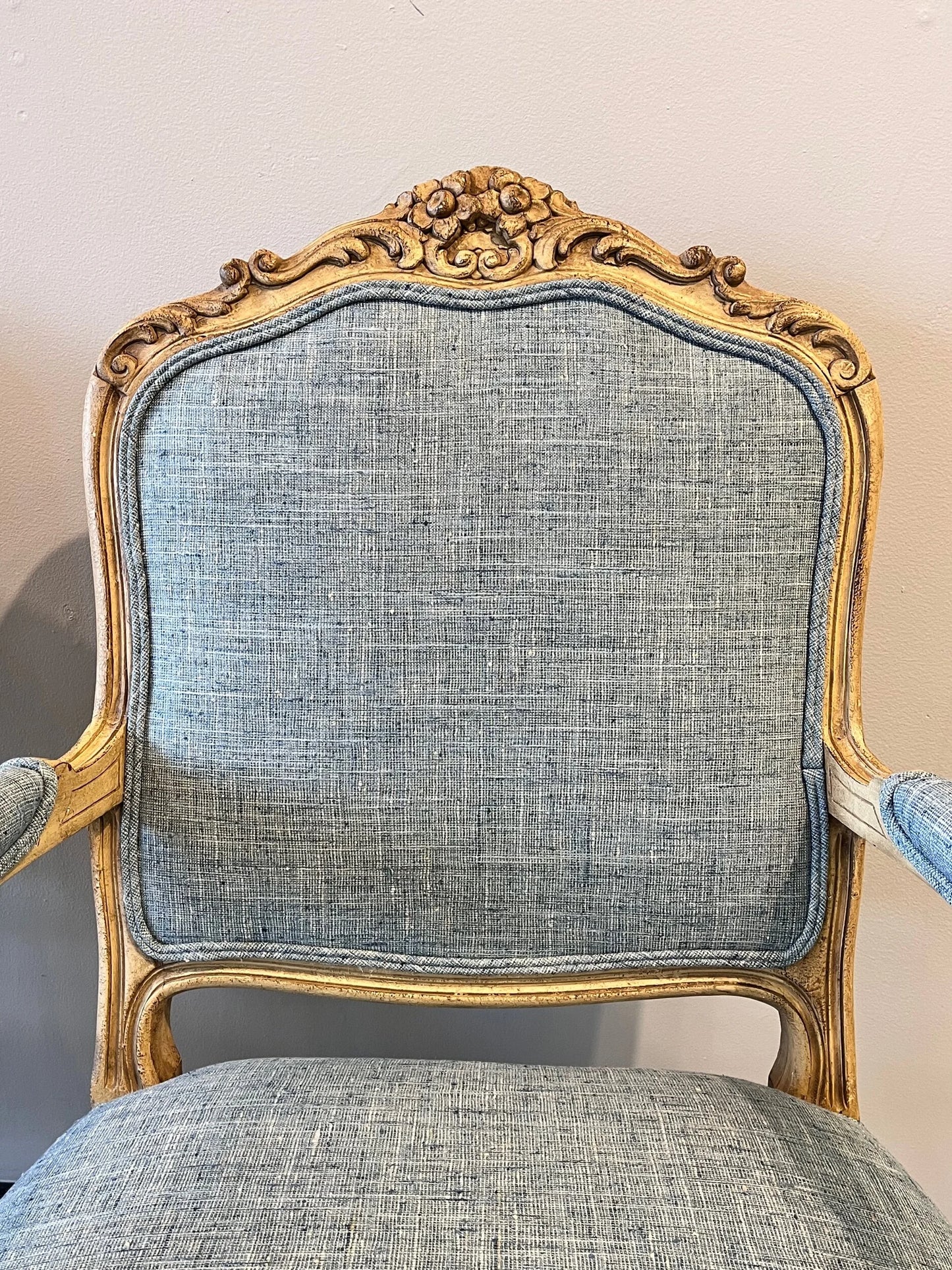 Solid Vintage French Chair