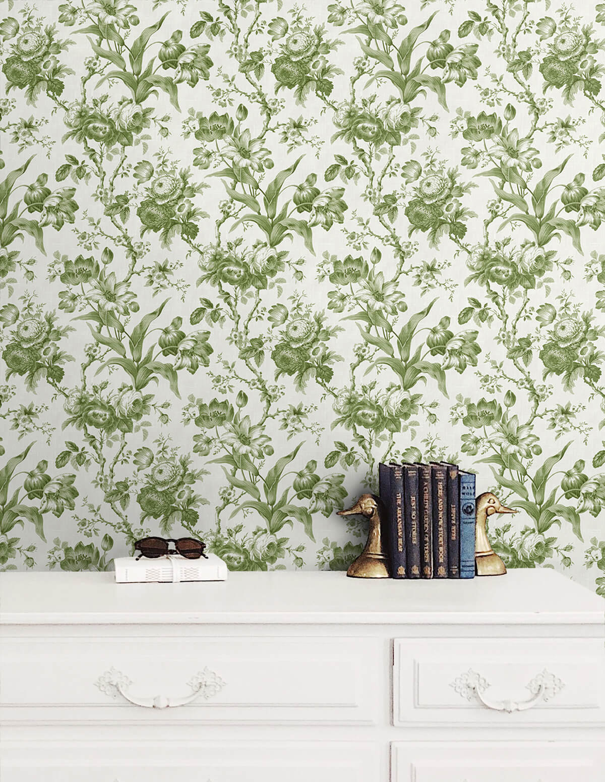 Seabrook French Country En Rose Wallpaper - Pomme