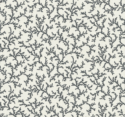 Seabrook French Country Corail Wallpaper - Poppy Seed
