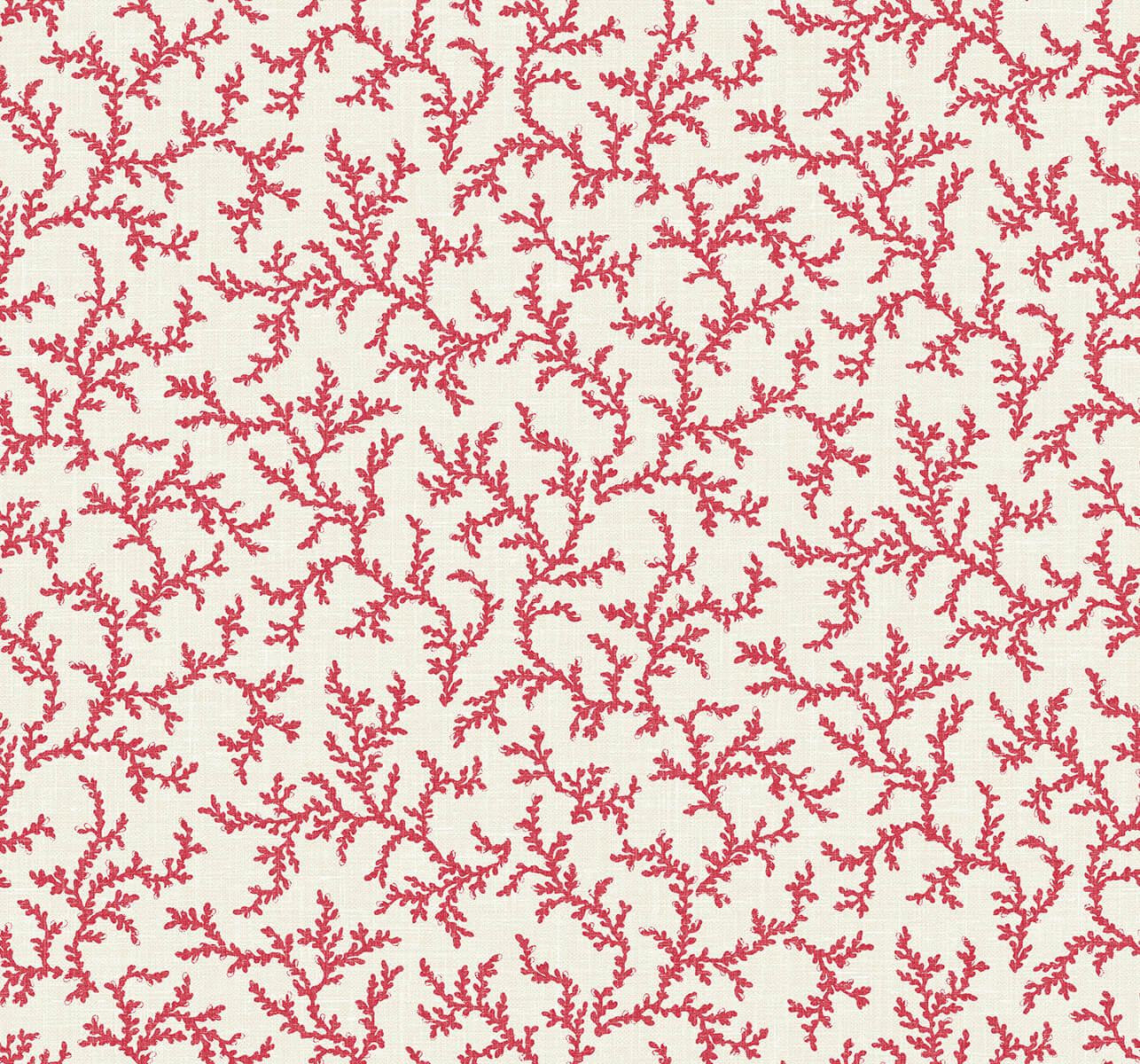Seabrook French Country Corail Wallpaper - Antique Ruby