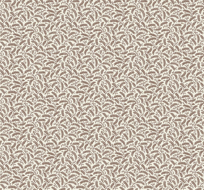Seabrook French Country Cossette Wallpaper - Hickory Smoke