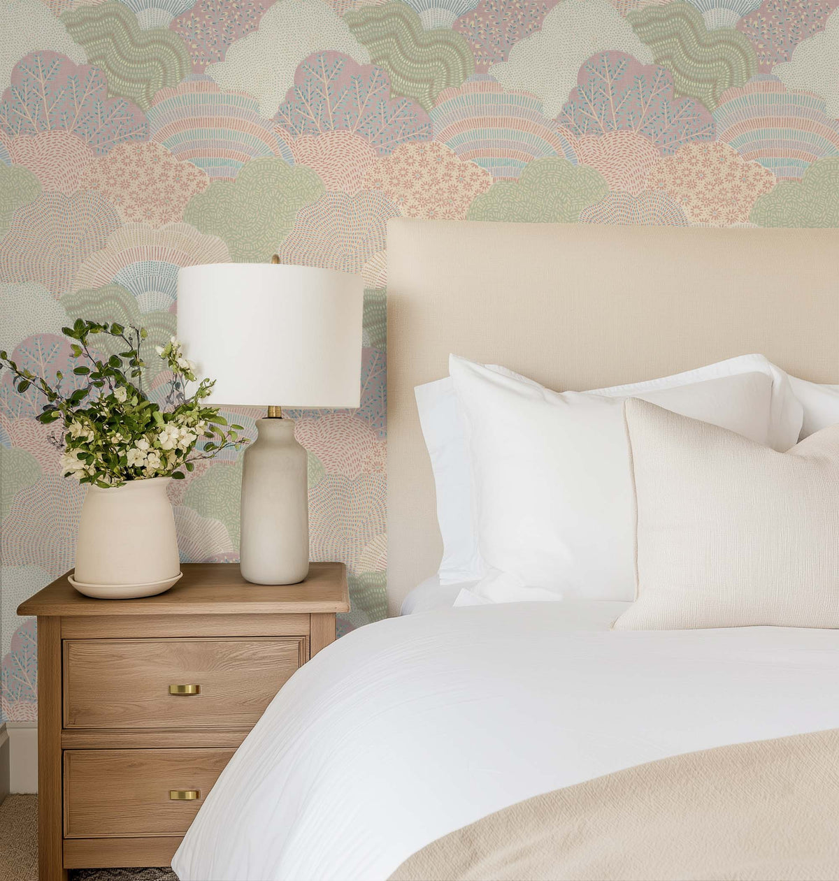 Fernshaw Pastel Wallpaper