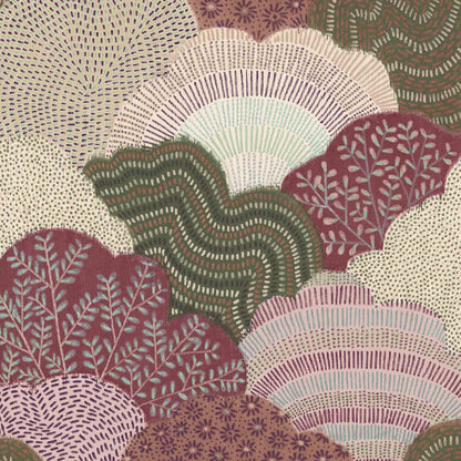 Fernshaw Bramble Wallpaper