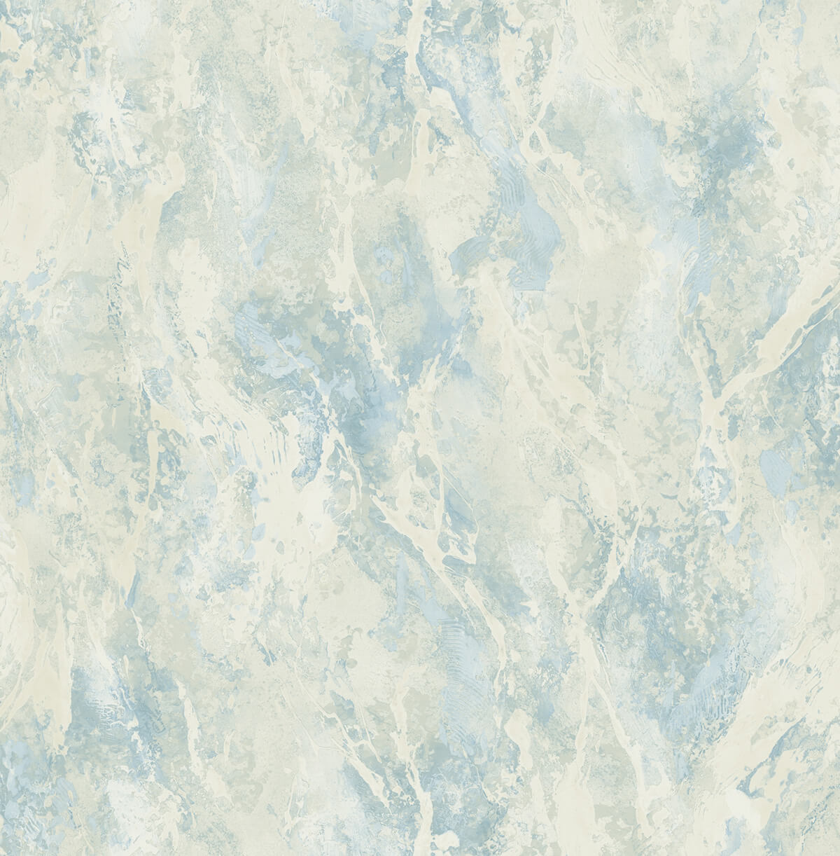 Seabrook French Impressionist Paint Splatter Wallpaper - Blue